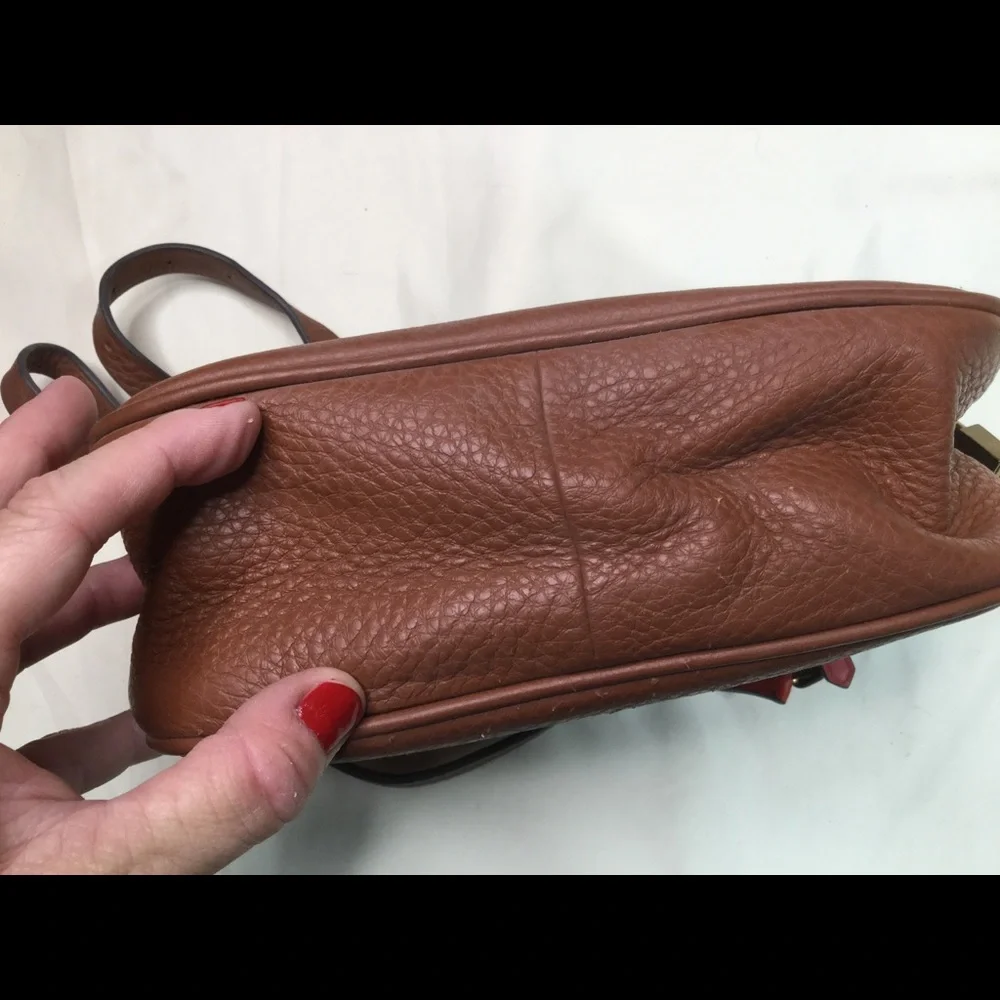 J. Crew Signet Flap Crossbody with Lock & Key